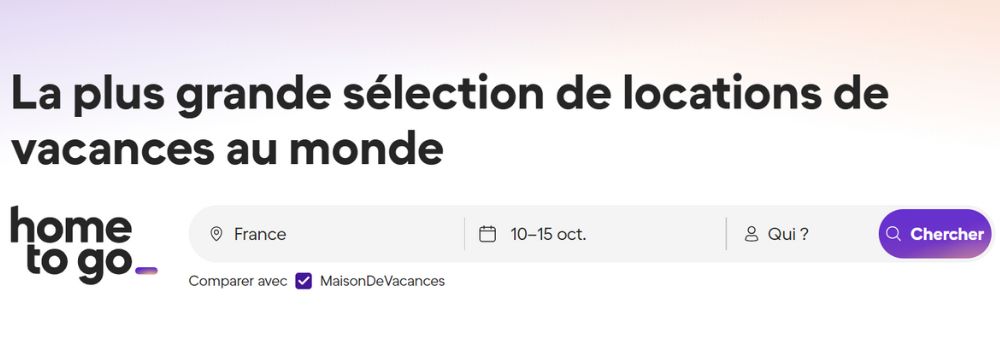 Hometogo es una Web de reservas para alojamientos vacacionales